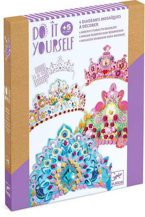 Djeco - Do It Yourself Like A Princess Tiaras