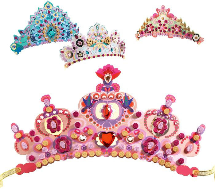 Djeco - Do It Yourself Like A Princess Tiaras