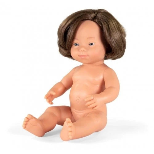 Miniland - Doll 38cm Down Syndrome Girl In Box