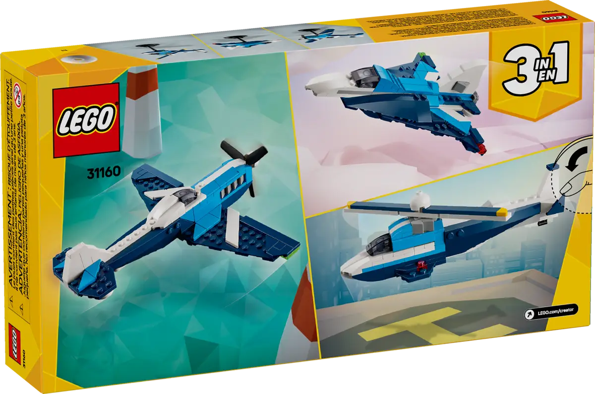 LEGO - Creator Aircraft: Race Plane 31160