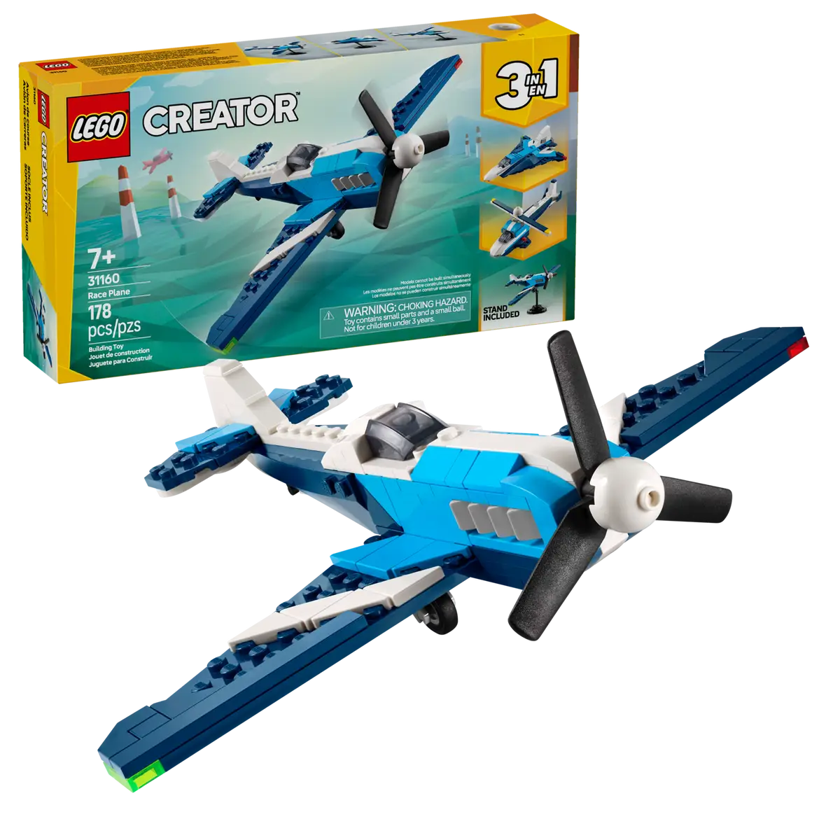 LEGO - Creator Aircraft: Race Plane 31160
