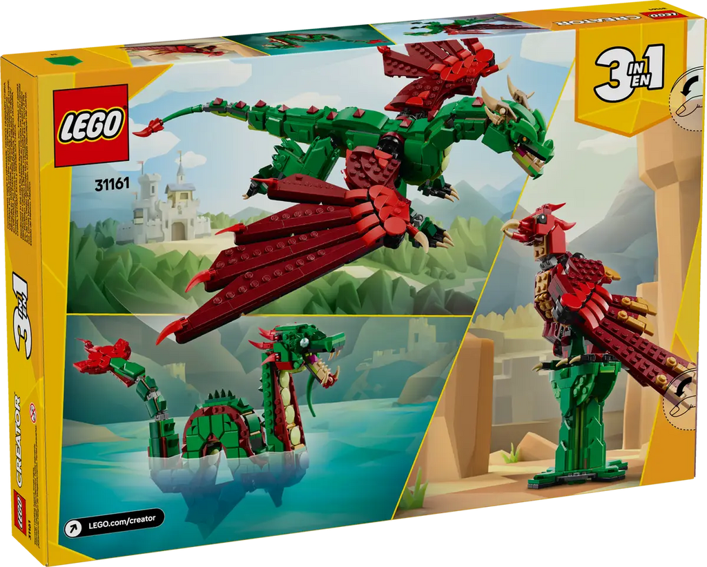 LEGO - Creator Medieval Dragon 31161
