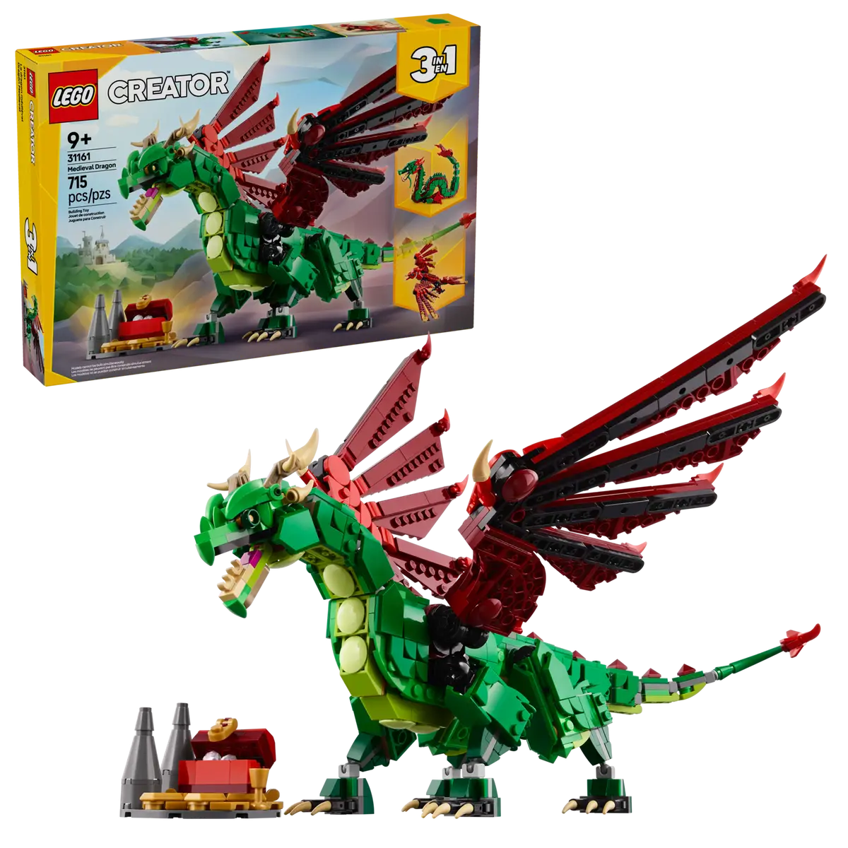 LEGO - Creator Medieval Dragon 31161