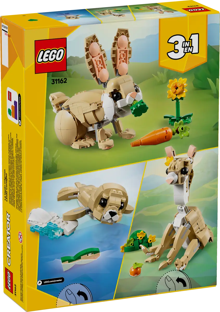 LEGO - Creator Cute Bunny 31162