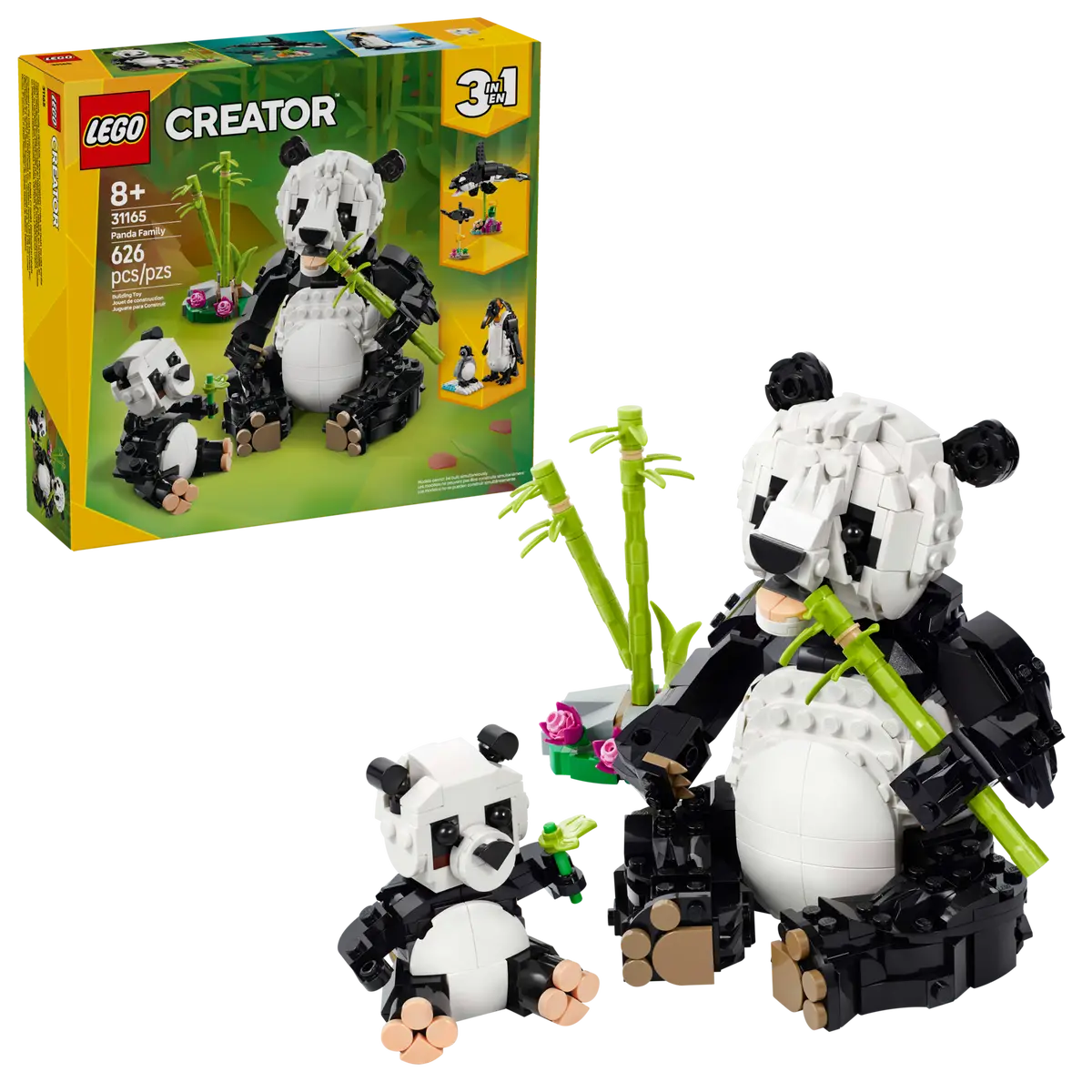 LEGO - Creator Wild Animals: Panda Family 31165