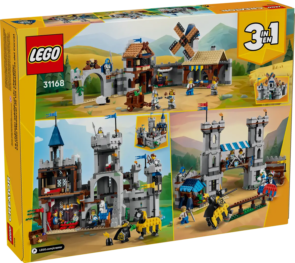 LEGO - Creator Medieval Horse Knight Castle 31168