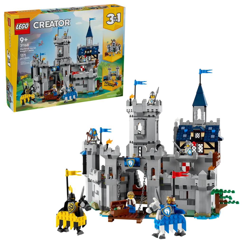 LEGO - Creator Medieval Horse Knight Castle 31168