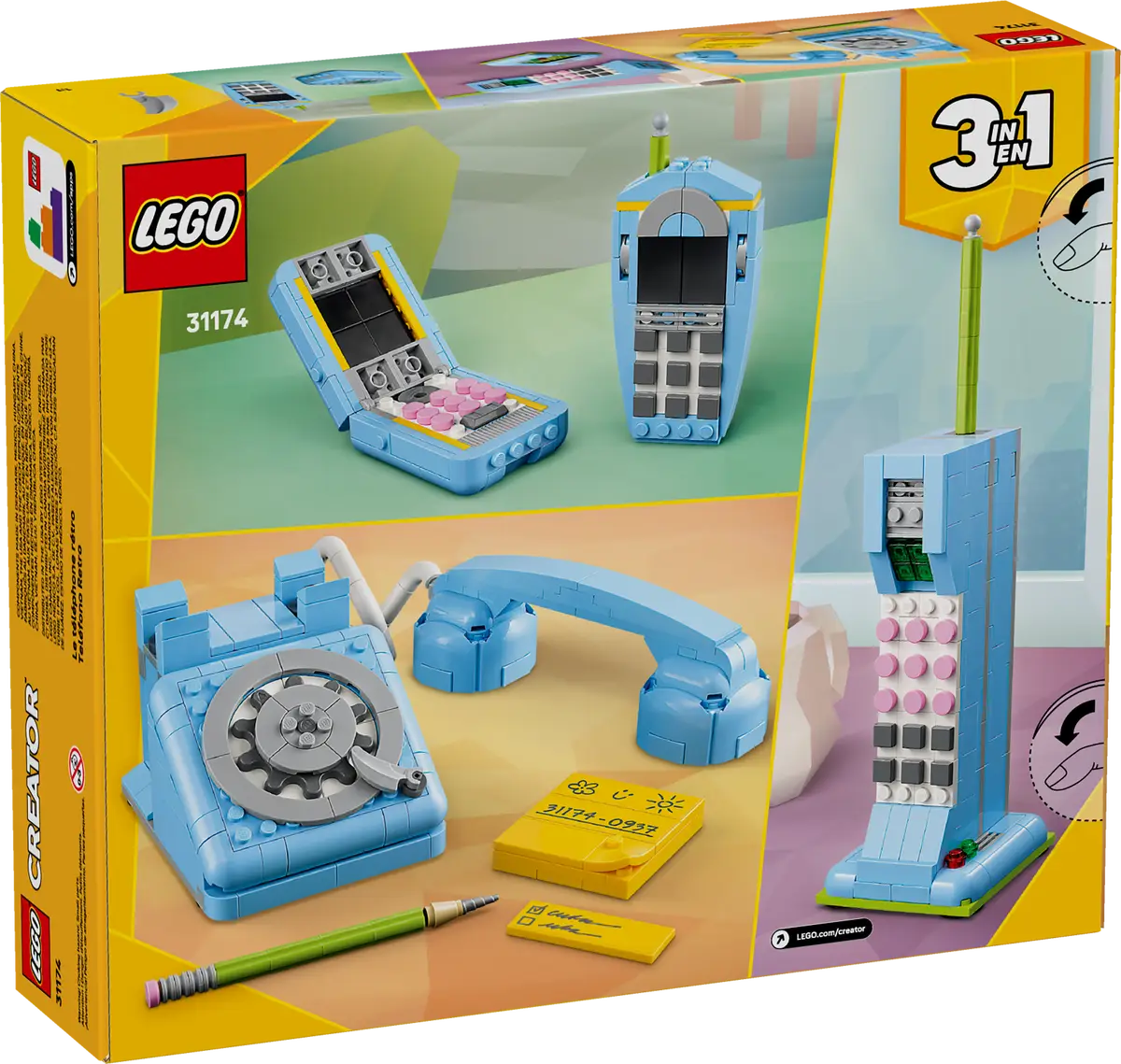 LEGO - Creator Retro Telephone 31174