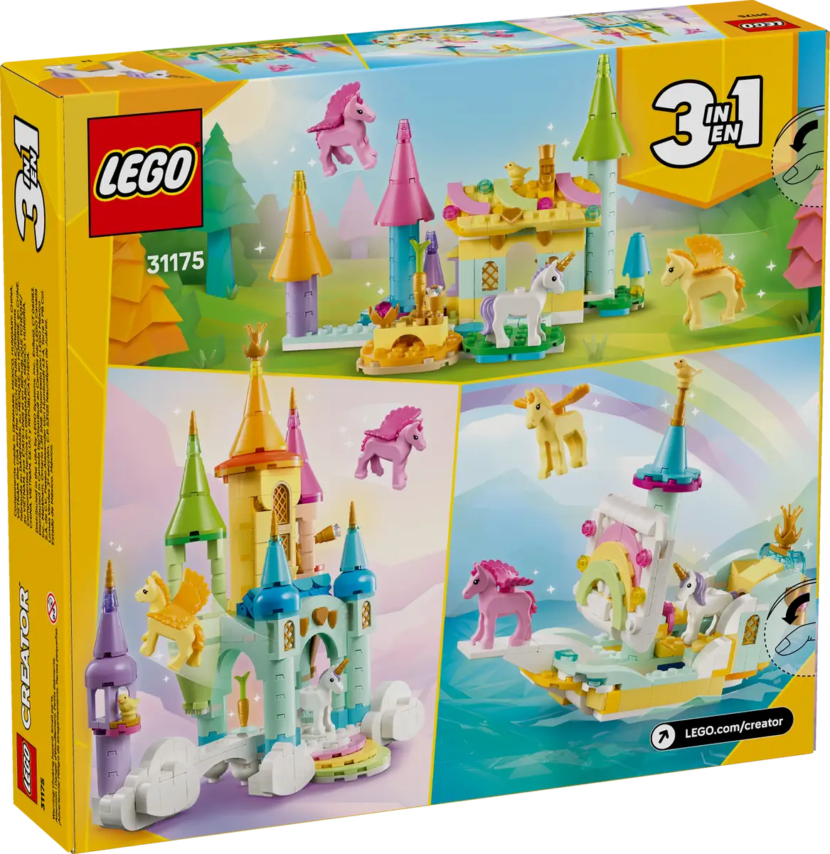 LEGO - Creator Unicorn Castle 31175