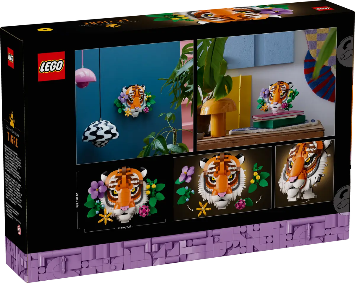 LEGO - Art The Fauna Collection Tiger 31217