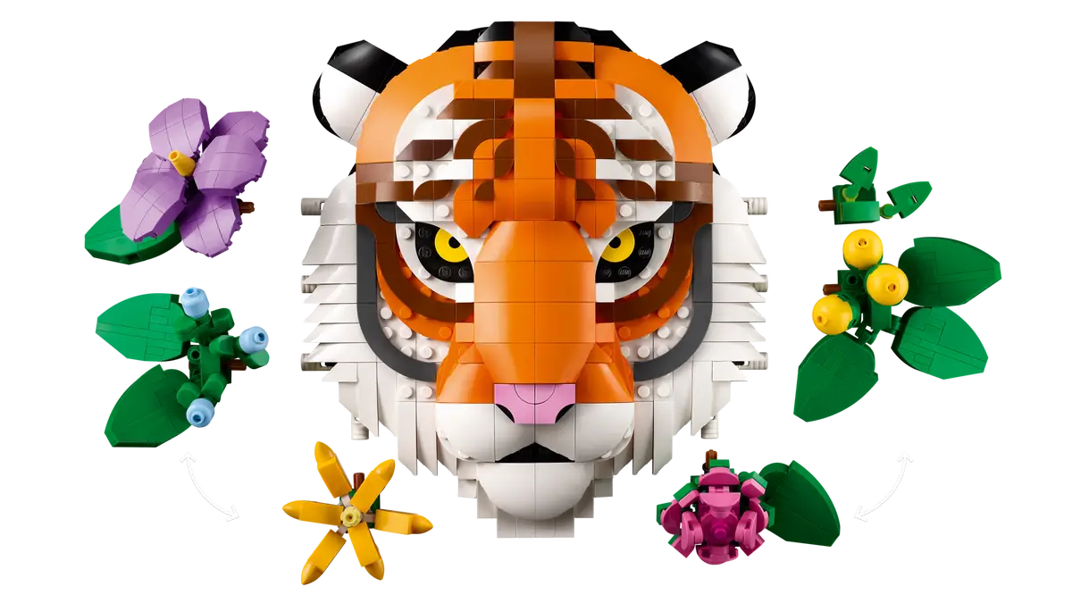 LEGO - Art The Fauna Collection Tiger 31217