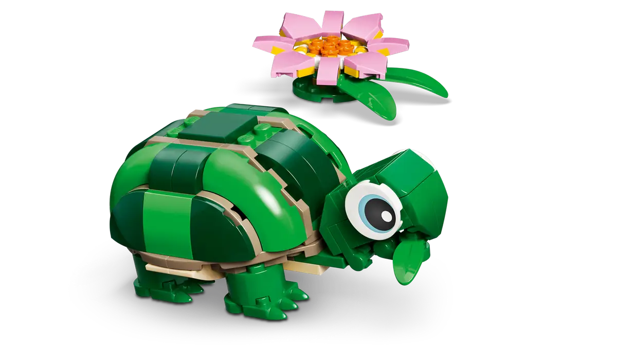 LEGO - Creator Turtle with a Waterlily 31377