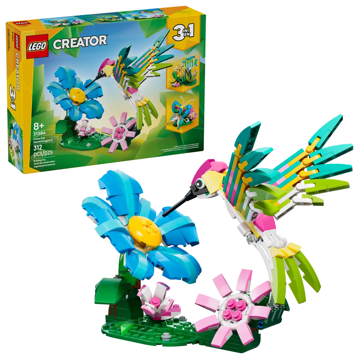 LEGO - Creator Colorful Hummingbird 31384