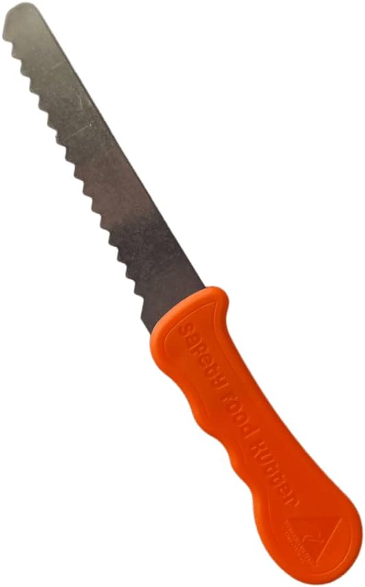 Safety Food Kutter Orange - Large