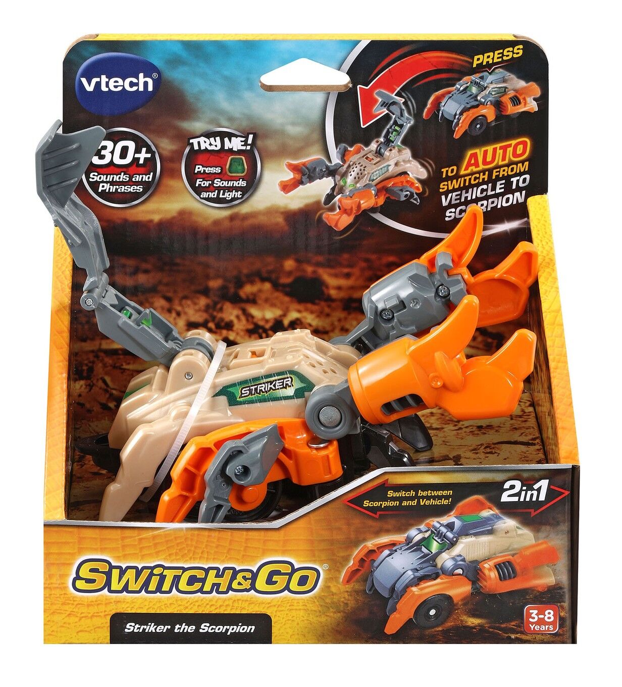 VTech - Switch & Go Dino Striker the Scorpian