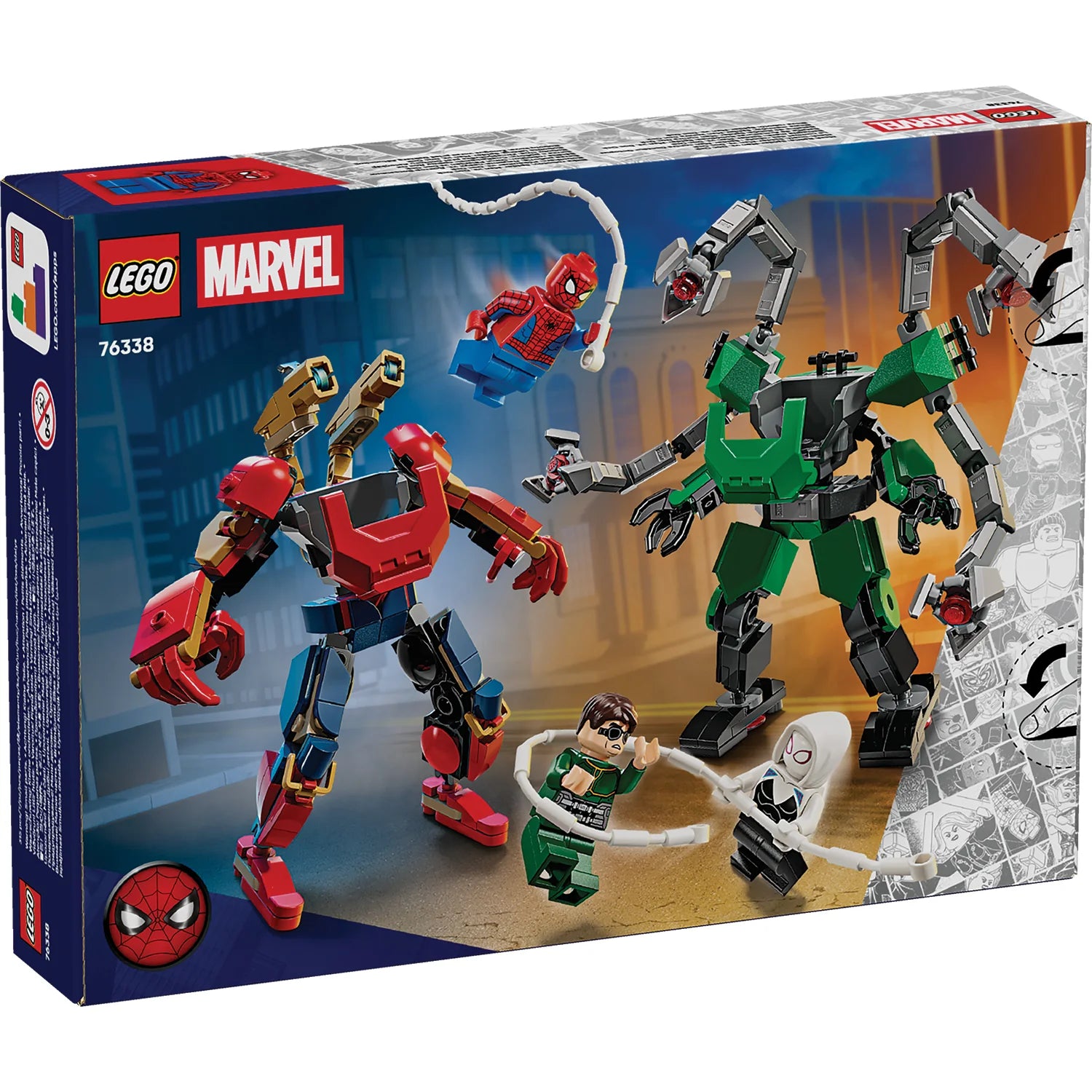 LEGO - Marvel Mech Battle Spiderman Vs Doc Ock 76338
