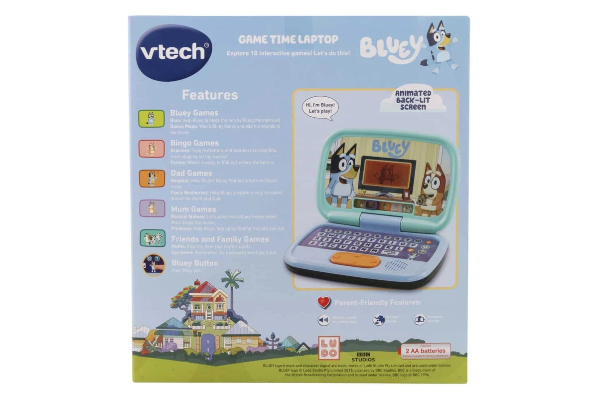VTech - Bluey Game Time Laptop