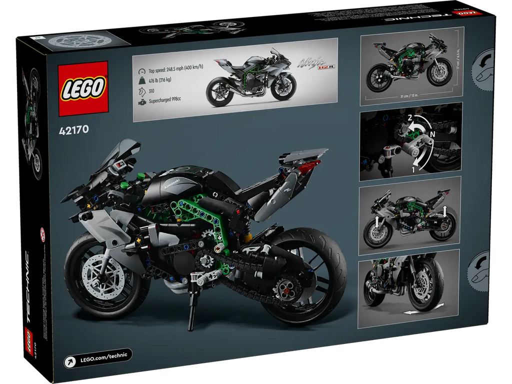 LEGO - Technic Kawasaki Ninja H2R Motorcycle 42170