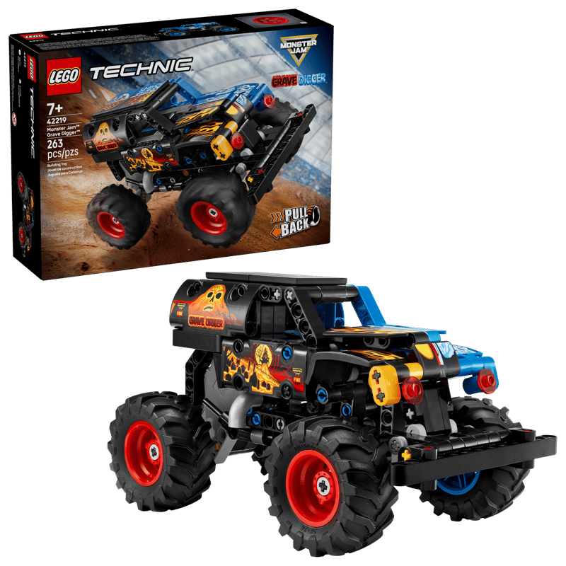 LEGO - Technic Monster Jam Grave Digger Fire and Ice 42219