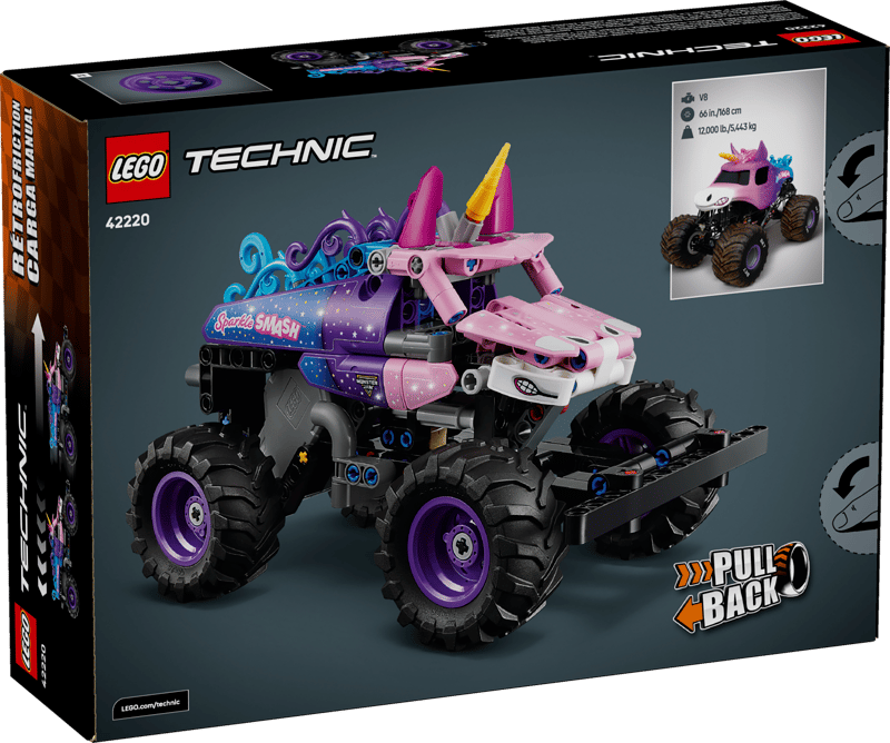 LEGO - Technic Monster Jam Sparkle Smash 42220