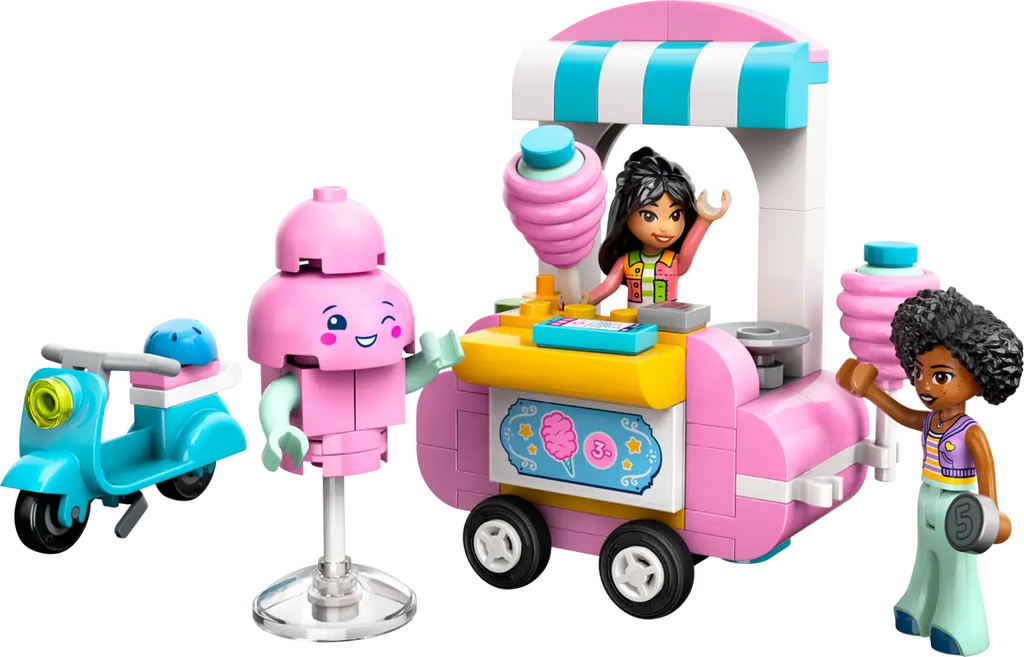 LEGO - Friends Cotton Candy Stand & Scooter 42643