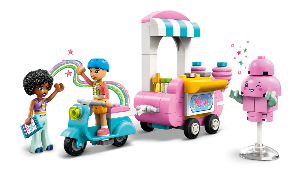 LEGO - Friends Cotton Candy Stand & Scooter 42643