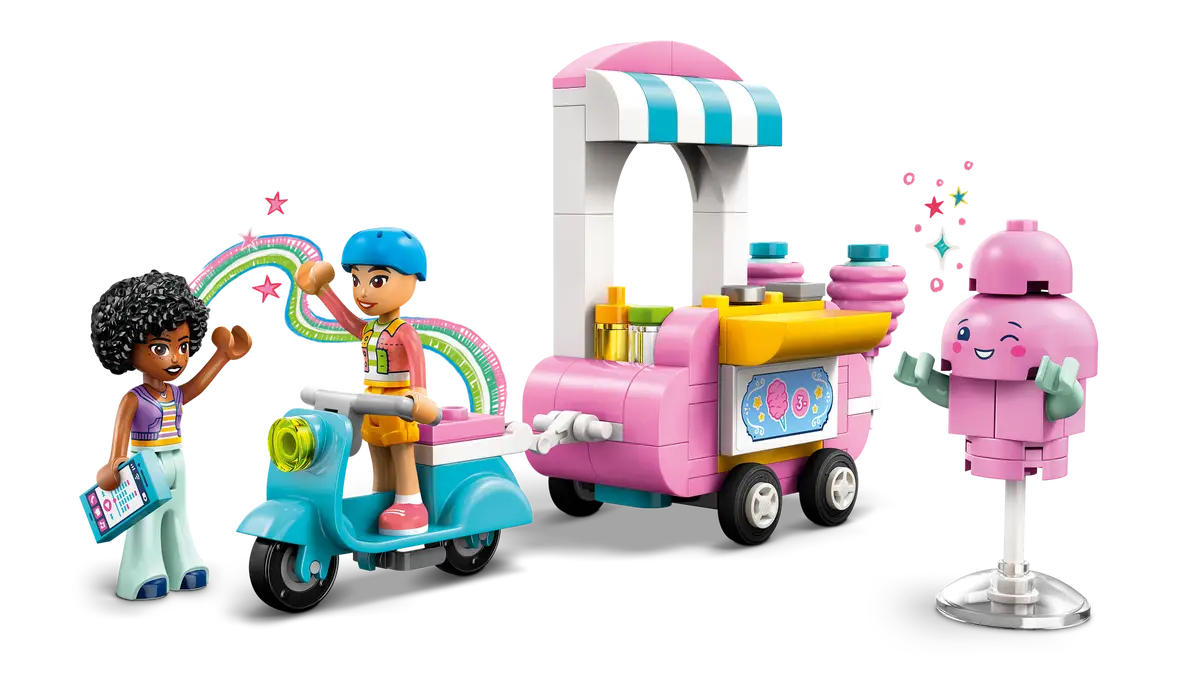 LEGO - Friends Cotton Candy Stand & Scooter 42643