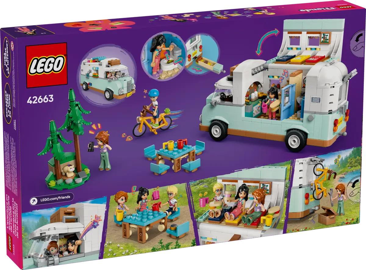 42663 LEGO - Friends Camper Van Adventure 42663 – The Play Room