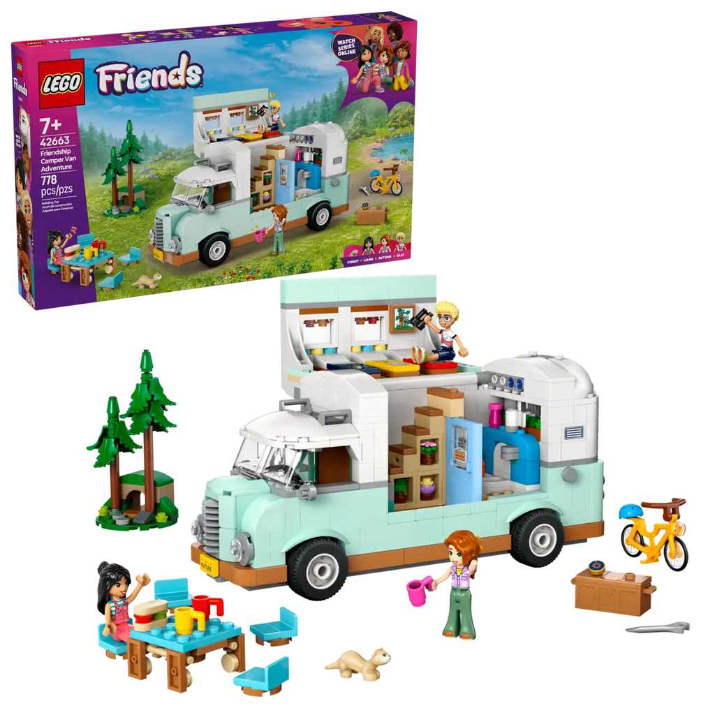 LEGO - Friends Camper Van Adventure 42663
