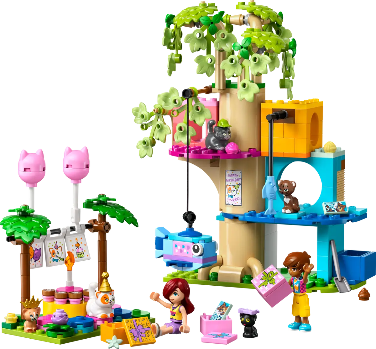 LEGO - Friends Cat Birthday Party & Tree House 42666