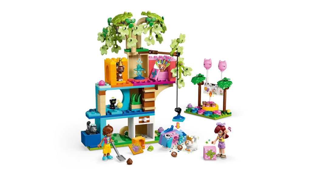 LEGO - Friends Cat Birthday Party & Tree House 42666
