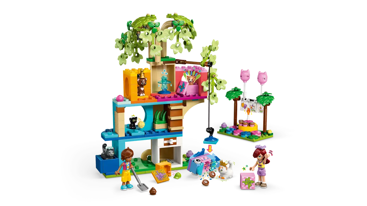 LEGO - Friends Cat Birthday Party & Tree House 42666