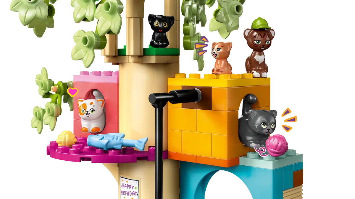 LEGO - Friends Cat Birthday Party & Tree House 42666