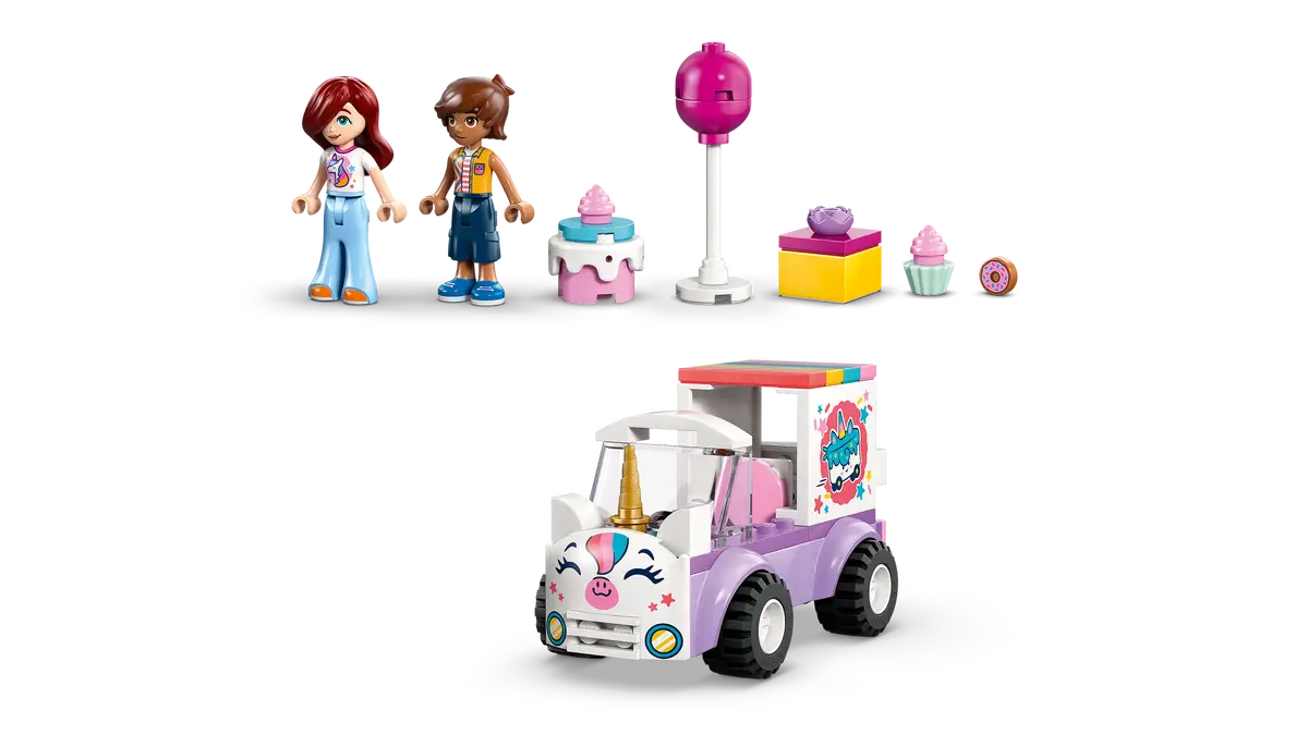 LEGO - Friends Unicorn Cake Delivery Car 42675
