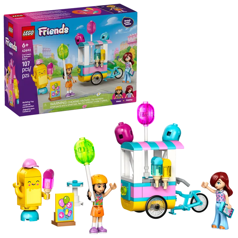 LEGO - Friends Ice Cream and Balloon Stand 42692
