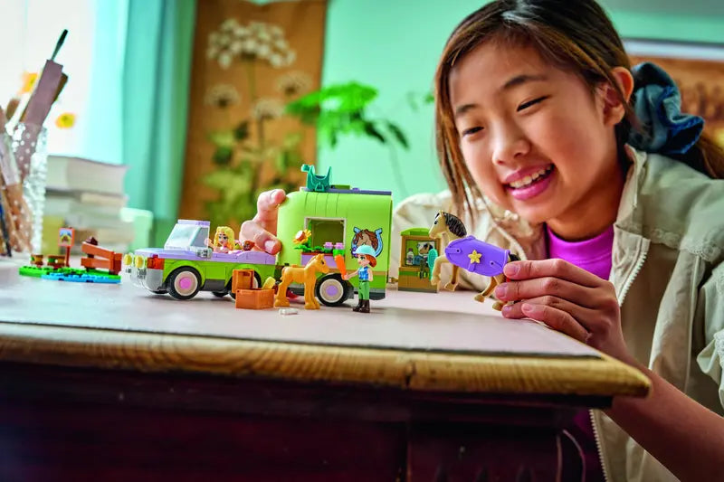LEGO - Friends Horse and Baby Foal Trailer 42695