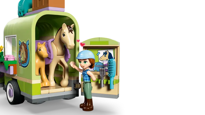 LEGO - Friends Horse and Baby Foal Trailer 42695