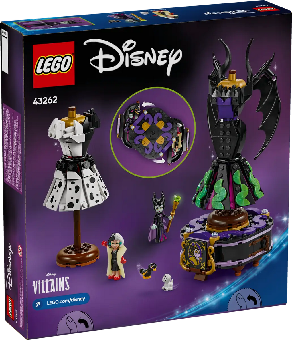LEGO - Disney Maleficent's and Cruella De Vil's Dresses 43262