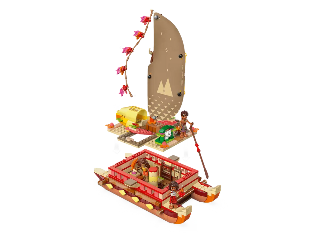 LEGO - Disney Moana's Adventure Canoe 43270