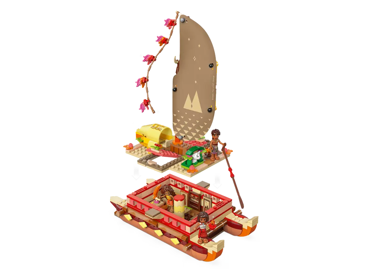 LEGO - Disney Moana's Adventure Canoe 43270