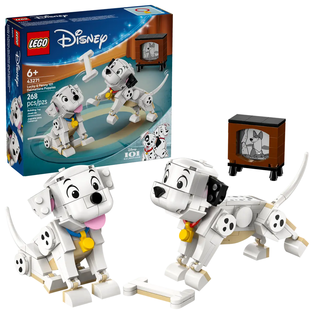 LEGO - Disney Lucky & Penny 101 Dalmations Puppies 43271