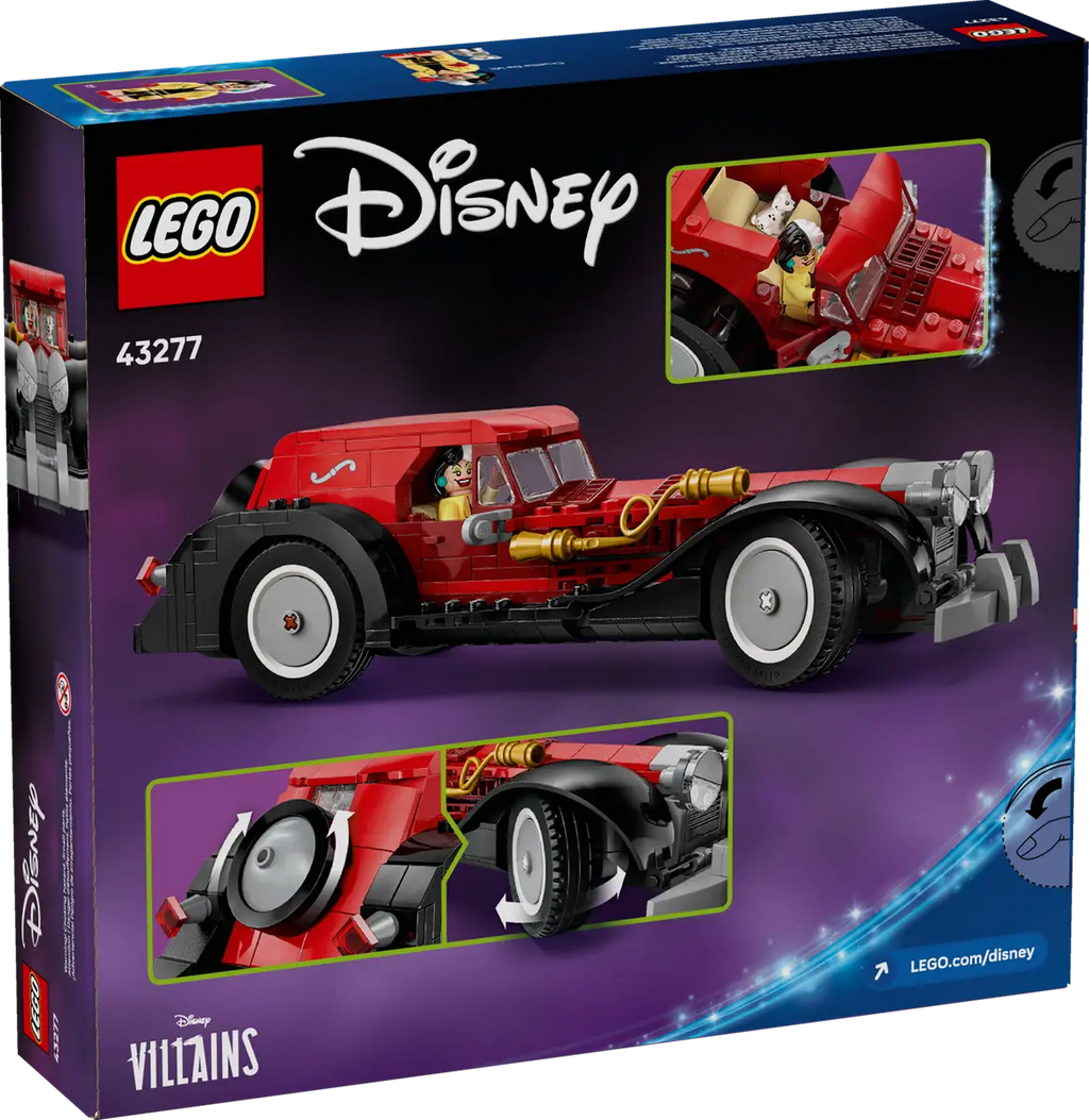 LEGO - Disney Cruella De Vil's Car 43277