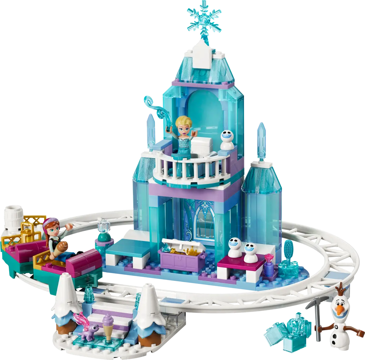 LEGO - Disney Elsa's Ice Castle & Snow Ride Adventures 43281