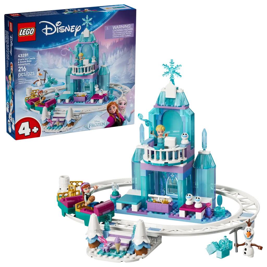 LEGO - Disney Elsa's Ice Castle & Snow Ride Adventures 43281
