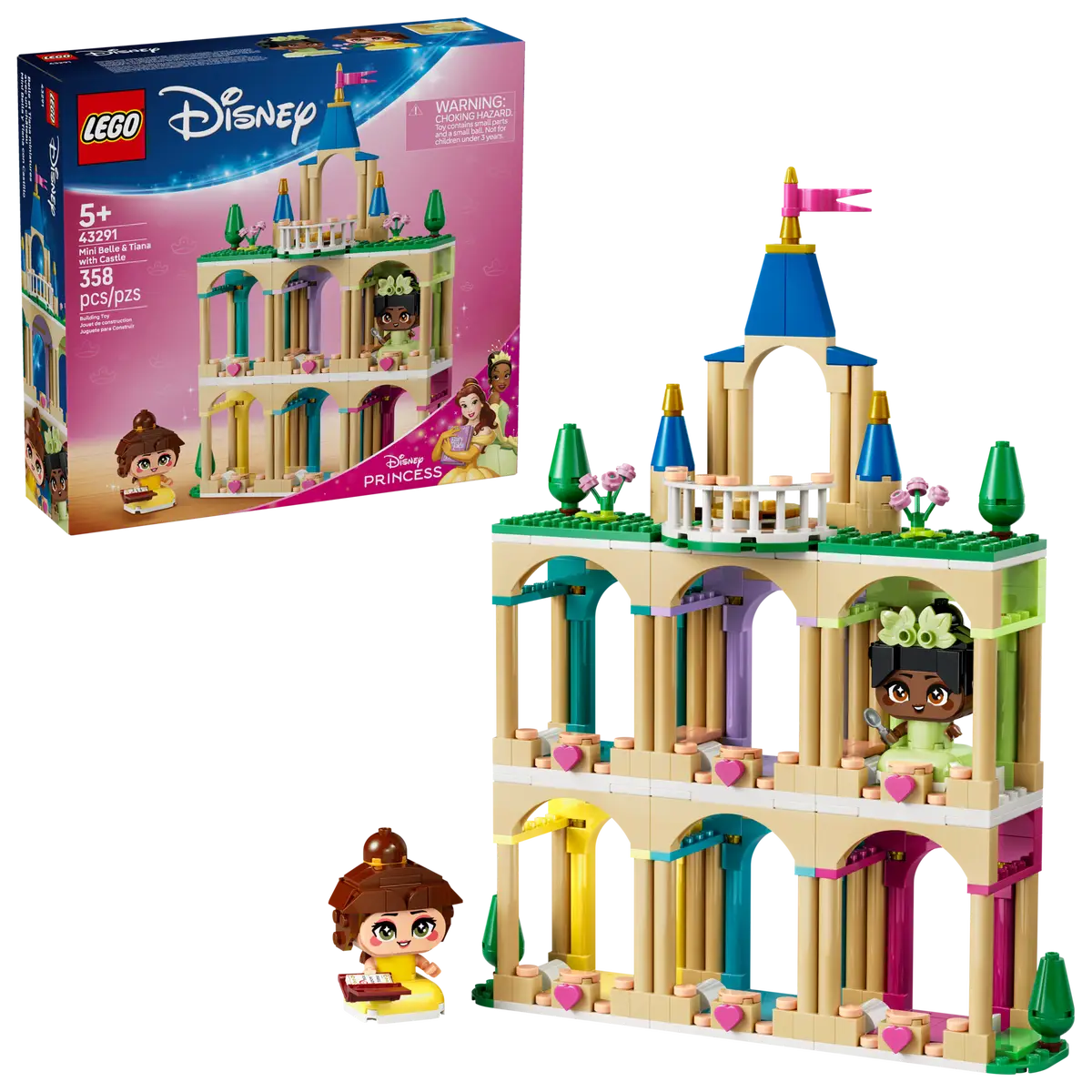 LEGO - Disney Mini Belle & Tiana with Castle 43291