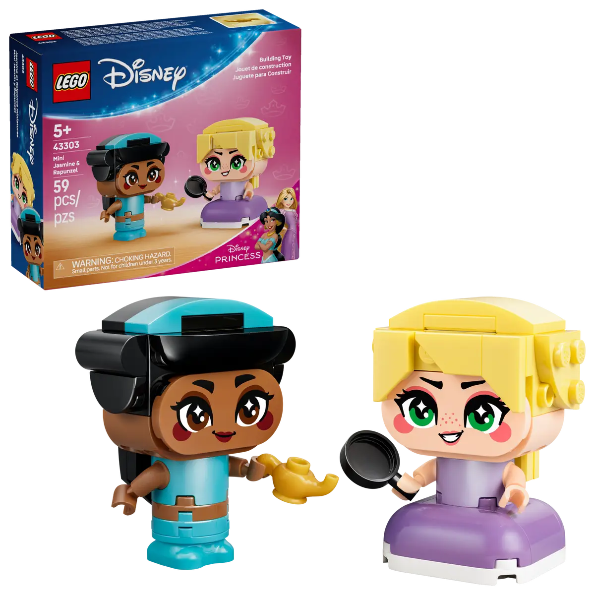 LEGO - Disney Mini Jasmine & Rapunzel 43303