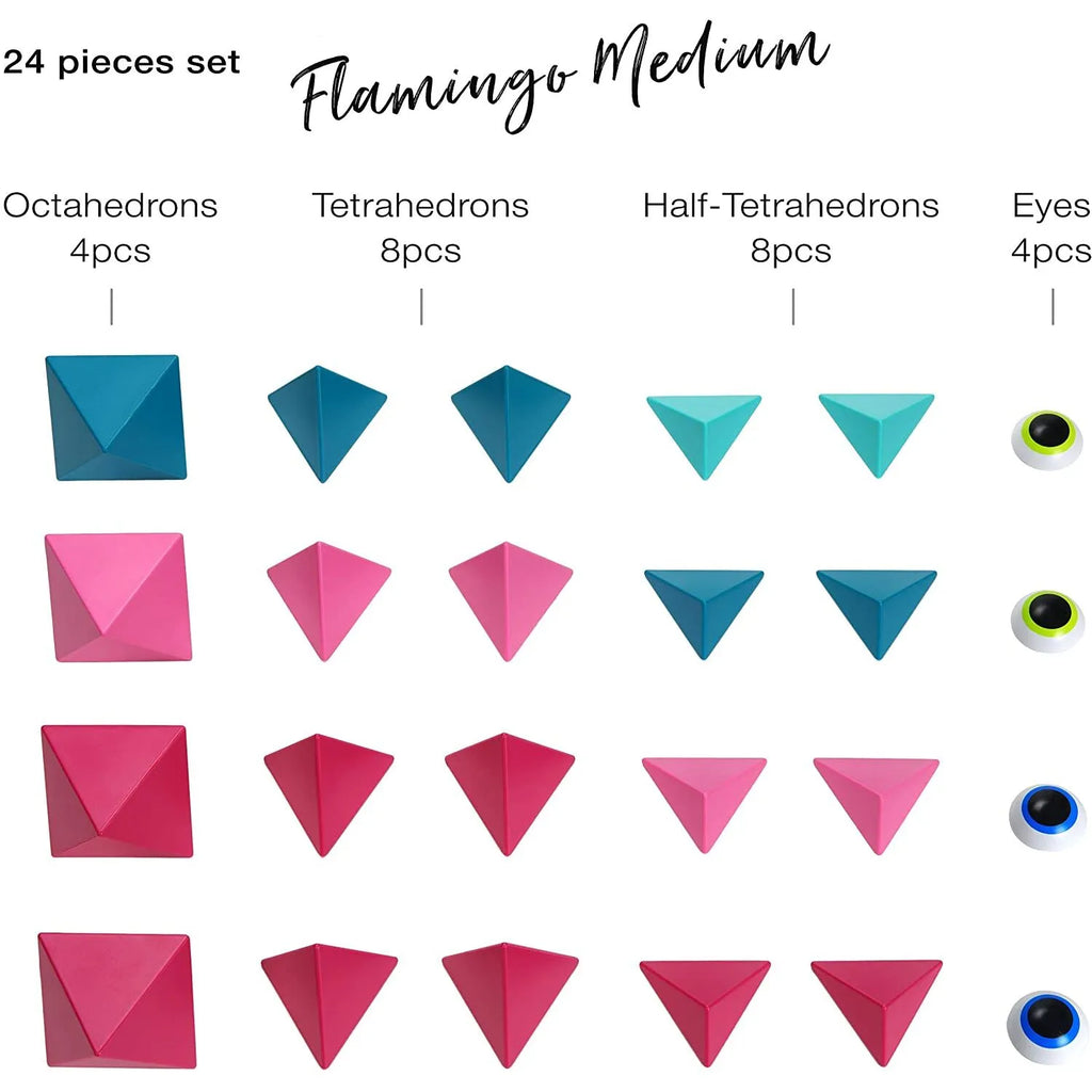 Trido - Magnetic Art Medium Flamingo 24pc