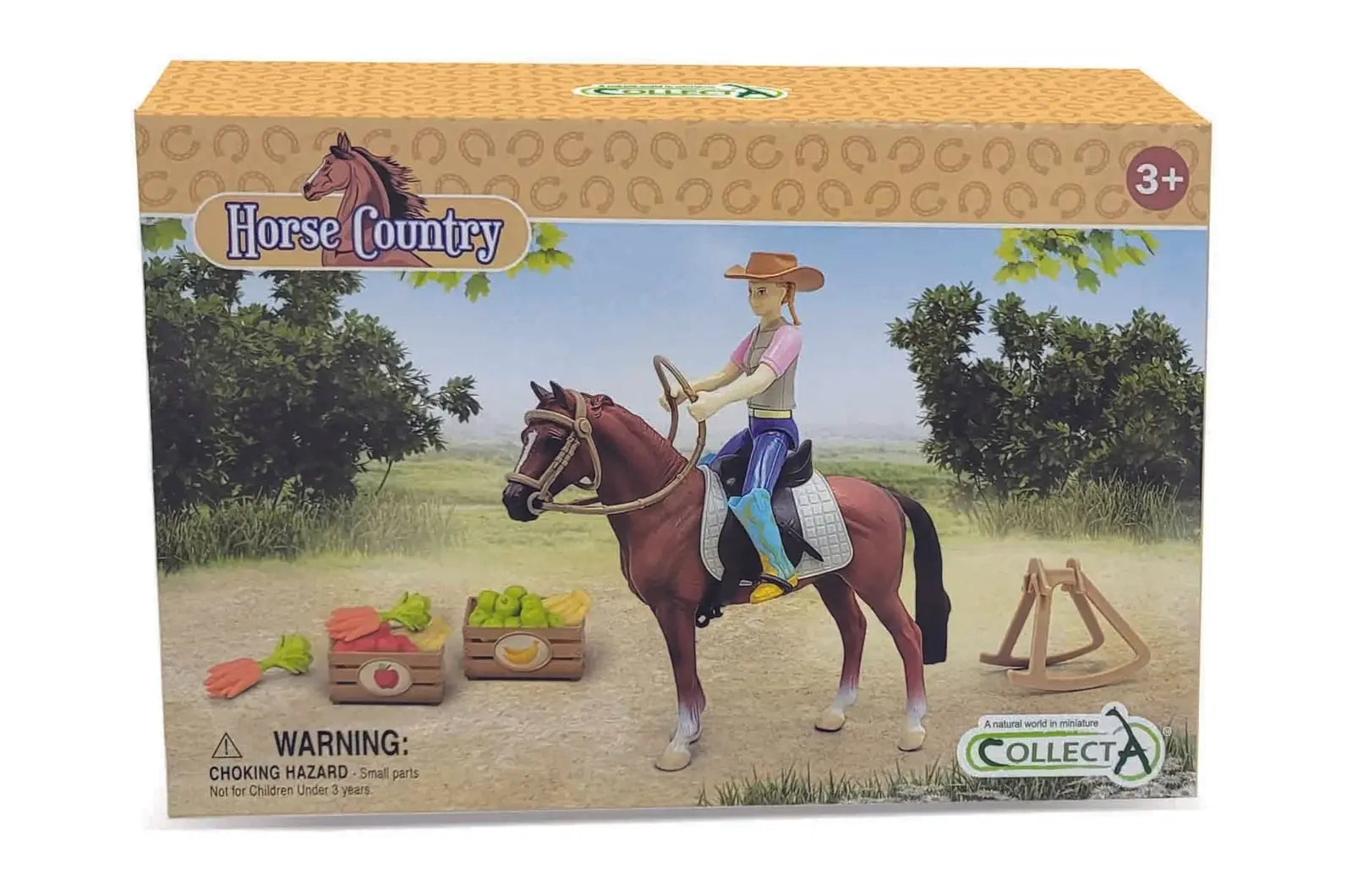 Collecta - Rider with Horse and Accessories