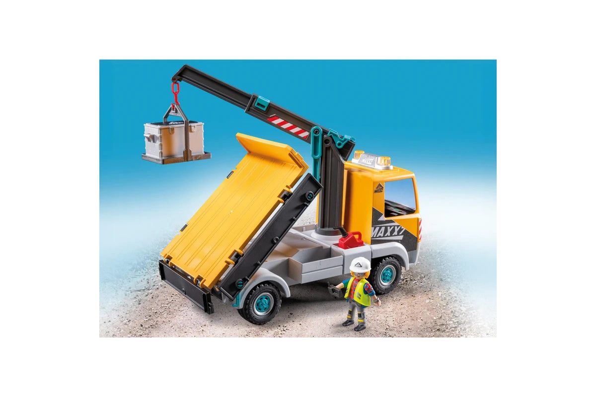 Playmobil - Construction Truck w/Crane 71750