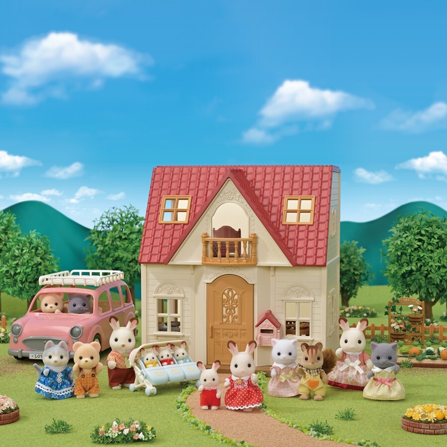 Sylvanian Families - Red Roof Cosy Cottage Starter Home